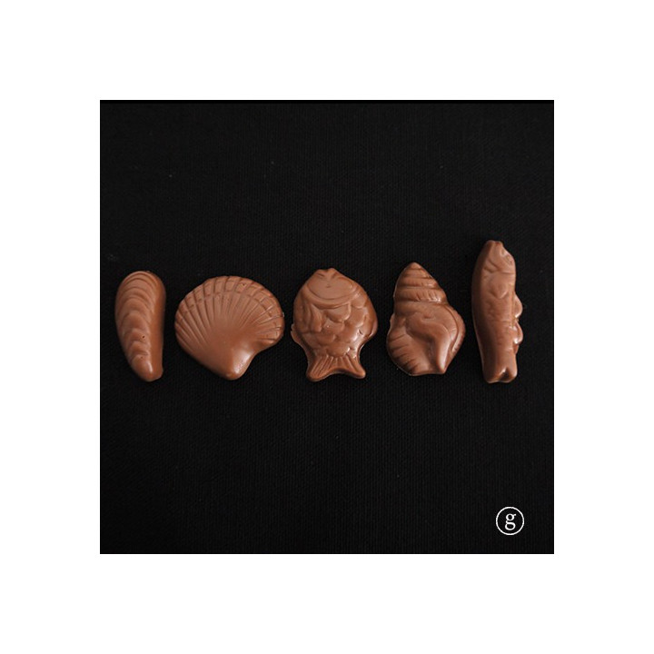 Fritures au chocolat au lait
