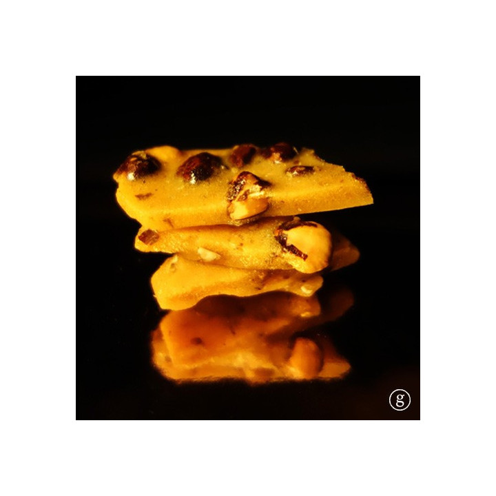 Brittles, caramel au beurre salé aux noisettes