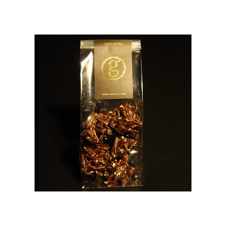 Rochers des Glénan® au chocolat noir aux amandes