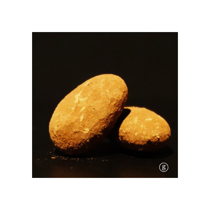 Amandes enrobées de chocolat au lait