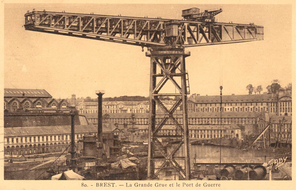 La grue électrique de Brest